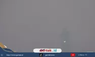 Kabut Asap Selimuti Palembang, PM2.5 BMKG Masuk Kategori Berbahaya