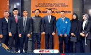 Bupati Sampang Hadiri Ujian Doktor Direktur Bank Sampang Syaifullah Asyik di Unair