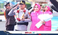 Diiringi Suasana Haru, AKBP Rachmad C. Yusuf Pamit dari Polres Pekalongan
