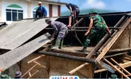 TNI-Polri Bangun Rumah Layak Huni  di Citorek Barat Kabupaten Lebak