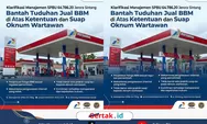 Klarifikasi Manajemen SPBU 64.786.20 Jerora Sintang Bantah Tuduhan Jual BBM di Atas Ketentuan dan Suap Oknum Wartawan