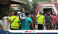 Diduga Korsleting Listrik, Rumah Warga di Ambokembang Pekalongan Hangus Terbakar