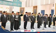 Prabowo Lantik 7 Pejabat Baru, Kristomei Sianturi Pimpin BNPB