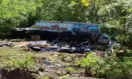 Tragedi Berulang di Tikungan Lendo Lembor, Mobil Ekspedisi Muatan Sembako Terbalik, Jurang Maut Kembali Memakan Korban