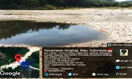 Pasca Sidak Pemkab Kuansing, Air Anak Sungai di Dekat PT PCS Berubah Gelap