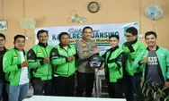 Rangkul Ojek Online Kuantar, Kapolres Kuansing Perkuat Sabuk Kamtibmas
