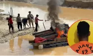 Polisi Tangkap Pekerja Tambang Emas Ilegal di Kebun Sawit Kuansing