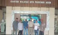Masyarakat Kemukiman Nurul A'la Serahkan Surat Penolakan HGU PT Atakana ke BPN Aceh, Gubernur dan DPRA 