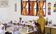 Hari Pertama Masuk Sekolah, Kepsek SDN 1 Idi Rayeuk Ajak Ortu Kerjasama Mendidik Karakter Anak