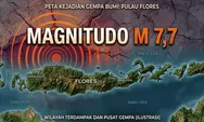 Gempa M 7,7 Guncang Flores Korban Jiwa Sementara 5 Jiwa