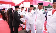 Dikukuhkan Andi Utta, 72 Paskibra Bulukumba Siap Tampil dengan Formasi Angka 81 