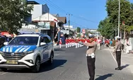 Gerak Jalan Indah HUT ke-81 RI di Bulukumba, 100 Personel Polres Turun Amankan Rute