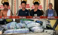 Polres Bulukumba Ungkap Pencurian 700 Kg Kopra di Ujung Loe, 4 Orang Diamankan