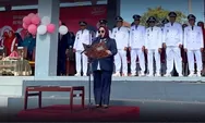 Fathinah Qauliyah Mahfud Bacakan Teks Proklamasi HUT ke-81 RI di Gantarang