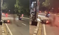 Viral! Pria Tanpa Busana Serang Pemotor di Lenteng Agung, Dua Pengendara Jadi Korban