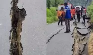 Jalur Trans Flores Retak dan Berongga, Kendaraan Berat Tak Bisa Melintas Usai Gempa NTT