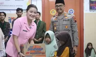 Polres Tegal Kota Gandeng Mahasiswa Gelar Baksos dan Bagi Takjil