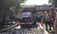 Polres Pemalang musnahakan miras dan knalpot brong