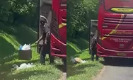 Viral Bus Madu Kismo Buang Sampah di Tol, Sopir dan Kru Langsung Minta Maaf Usai Terima Teguran