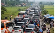 Arus Balik Terhambat Banjir Ketanggungan Brebes, Polres Tegal Rekayasa Lalu Lintas Alihkan Arus