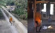 Viral Rekaman CCTV saat Pria Diduga ODGJ Mengamuk di Grobogan, Masuk Rumah Warga Sambil Bawa Parang