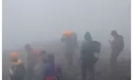 Aktifitas Vulkanik Naik, Jalur pendakian Gunung Slamet Jawa Tengah Ditutup sementara