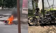 Viral Motor Terbakar di SPBU Sriwijaya Semarang, Pemilik Mengaku Sudah Ikhlas: Mungkin Ini Musibah Bagi Saya