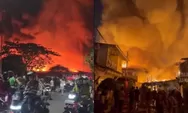 Kronologi Kebakaran Hanguskan 250 Rumah Semi Permanen di Kemayoran DKI, Diduga Akibat Korsleting Listrik