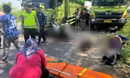Kecelakaan Beruntun di Jalingkut Kota Tegal , 1 Anak Tewas