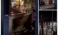 Tawuran Antar Kelompok Pemuda Pecah di Depan Kantor Damkar dan dekat dengan Aspol Kota Tegal