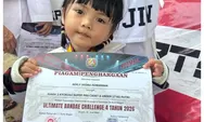 Atlet Cilik Usia 2 Tahun 10 Bulan Raih Juara 2 Kyorugi di Kejuaraan Taekwondo UNCHALL IV 2026