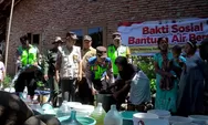 Polsek Bantarbolang Polres Pemalang  Salurkan Air Bersih