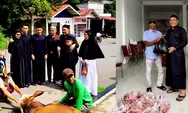 Keluarga Besar David Taster Salurkan Dua Ekor Sapi Kurban untuk Warga Solok Selatan