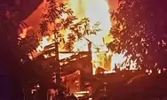 Rumah Pensiunan Guru di Solok Selatan Ludes Terbakar