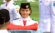 Banggakan Kalbar, Siswi SMKN 5 Pontianak Celine Olivia Sukses Jalani Tugas Pembawa Baki Upacara HUT ke-81 RI di Istana Merdeka