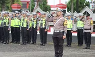 Polres Bengkulu Utara Gelar Apel Pasukan Jelang Ops Ketupat 2026, Sat Lantas Buat Rekayasa Lalulintas
