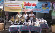 Bazar Pangan Murah Nasari Diserbu Warga, 1.050 Paket Sembako Ludes di Tiga Daerah