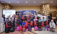 Gelar SEBARAN 5.0, Membahagiakan Anak Yatim, Belanja Baju Lebaran