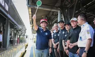 Mudik Gratis Jateng via Kereta Diserbu, Ratusan Warga Berangkat dari Pasar Senen