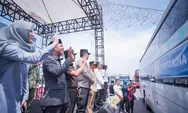 Gubernur Sulsel Lepas Keberangkatan peserta Program Mudik Gratis MyPertamina 2026 