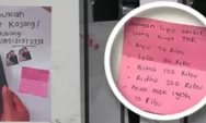 Viral Dompet Kosong di Blok M, Isinya Daftar Penerima  THR Bikin Warganet Tersenyum