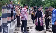 Wagub Bengkulu Tinjau Jembatan Amblas di Rejang Lebong Akibat Diterjang Banjir
