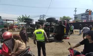Rem Blong di Turunan Silayur, Truk Kontainer Picu Karambol di Ngaliyan