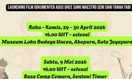 Geliat Seni Papua Mengglobal: Festival "Impact Papua" Hadirkan Dokumenter Maestro Agus Ohee dan Pameran Budaya di Jayapura