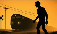 Tragis! Pria Tewas Tertabrak KA Blambangan Ekspres, Diduga Sengaja Tidur di Rel