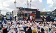 Ribuan Buruh Yogya Gelar Aksi Damai di Tugu,