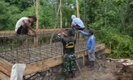 Pembangunan Jembatan Gantung Garuda di Lubuk Bingin Baru, Rejang Lebong Capai 61 Persen