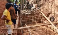 Koramil Ketahun Lakukan Pendampingan Percepat Pembangunan Jembatan Gantung Kualalangi, Bengkulu Utara