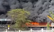 Kebakaran Hebat Hanguskan Ratusan Motor Karyawan Pabrik Ban di Purworejo