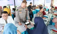Polda Jatim Gelar Baksos dan Bakkes di Nganjuk Dihadiri Ribuan Warga